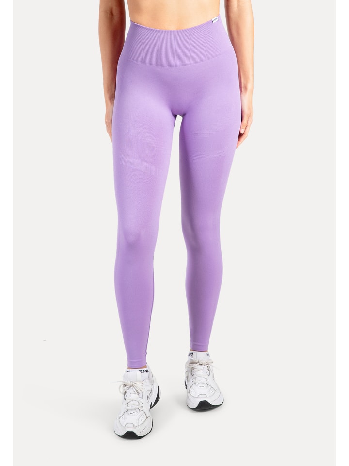 Leggings Lesedi Seamless Scrunch in Lila