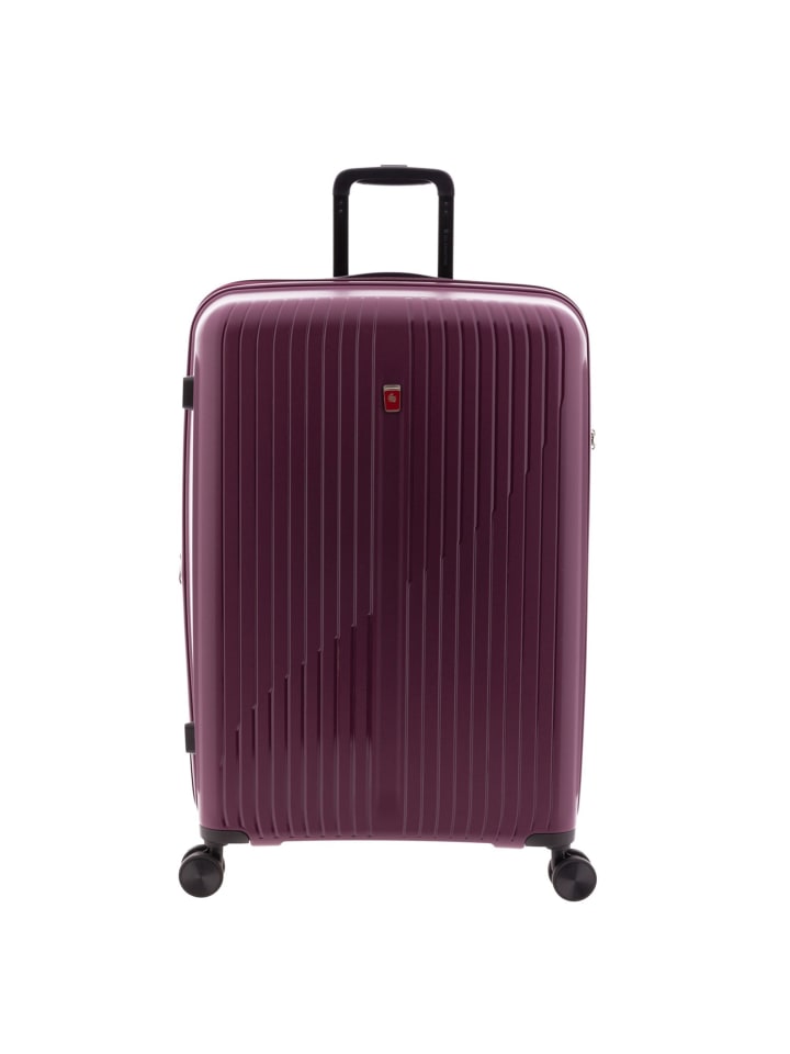 5000 4 Rollen Trolley 73 cm mit Dehnfalte maroon