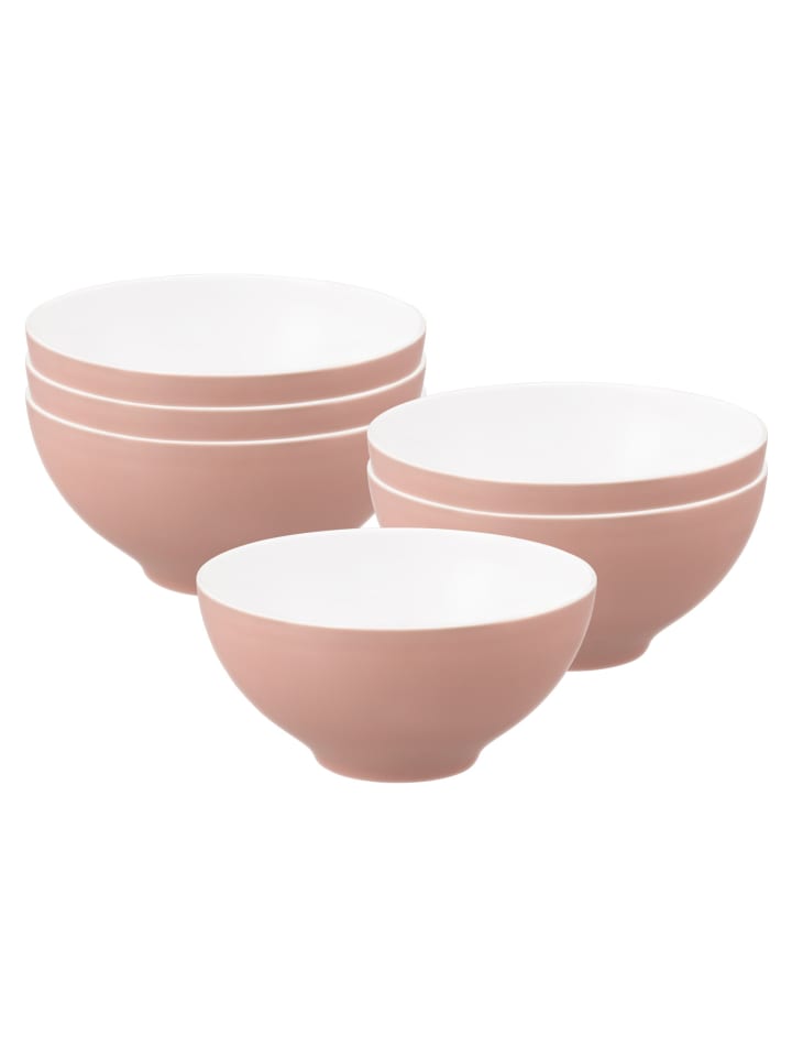 6er Set Schüsseln Life Fashion in ø 15,5 cm in Posh Rose