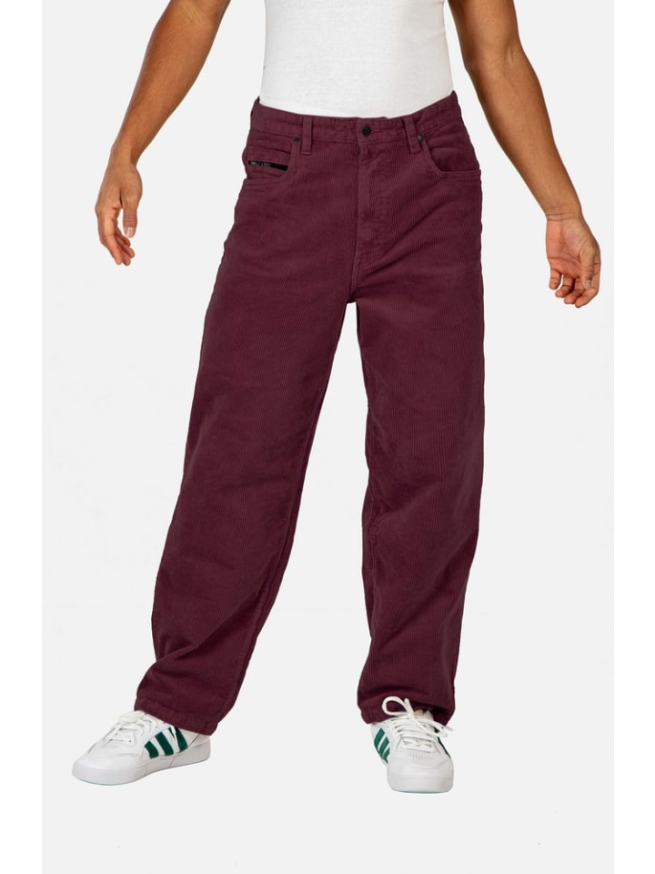 Jeanshose "Baggy" in Rot