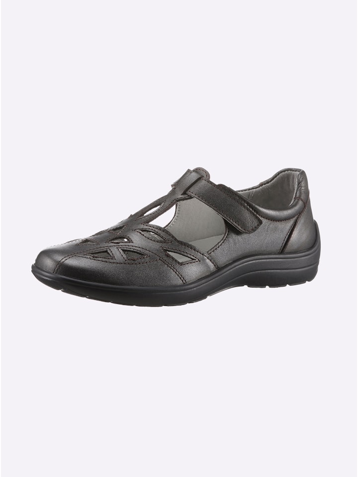Klettschuh in bronzefarben
