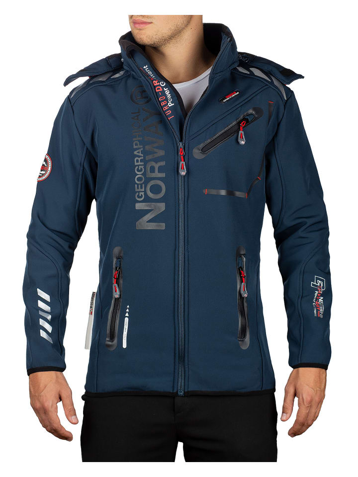 Herren Regular Fit Softshelljacke in ASSORT Navy