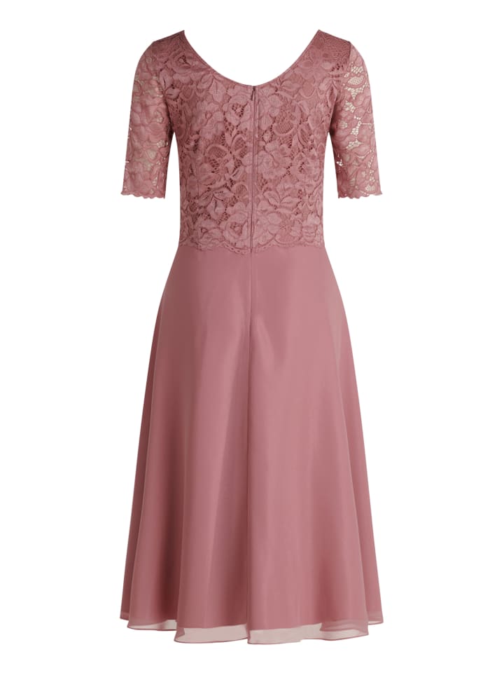 Abendkleid in altrosa - 0005