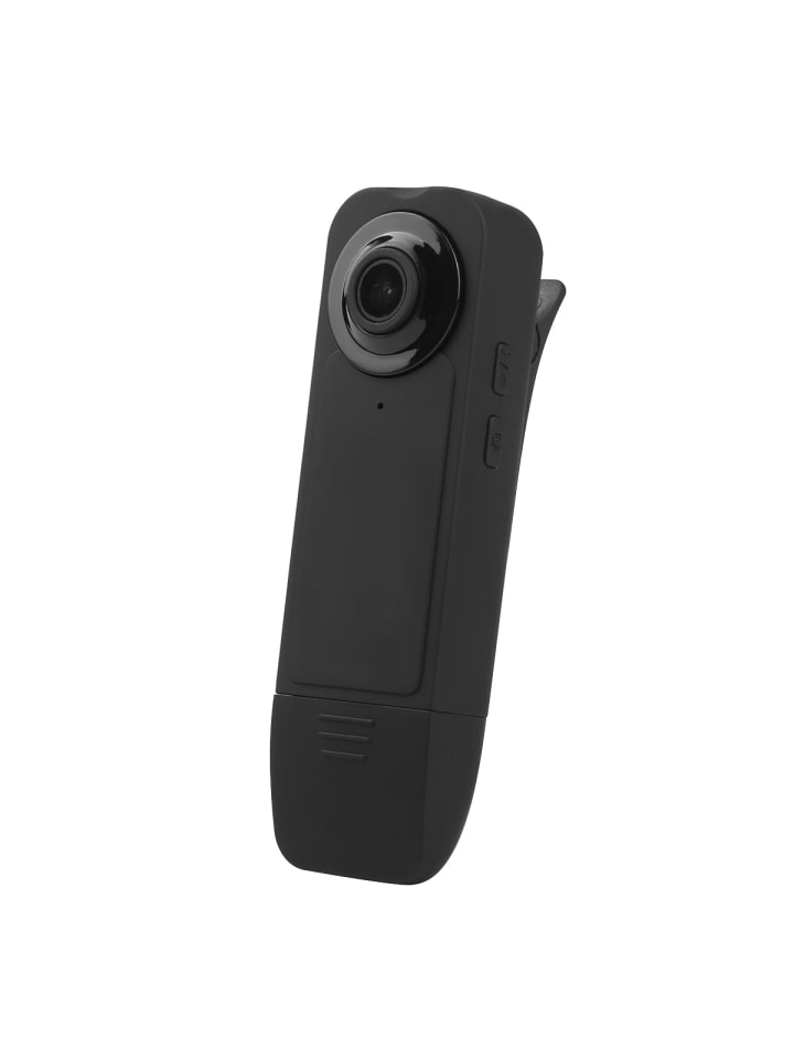 Kamera-Rekorder mit Clip in Schwarz