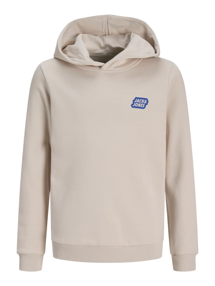 Kapuzensweatshirt mit Print Jjami Hoodie in moonbeam