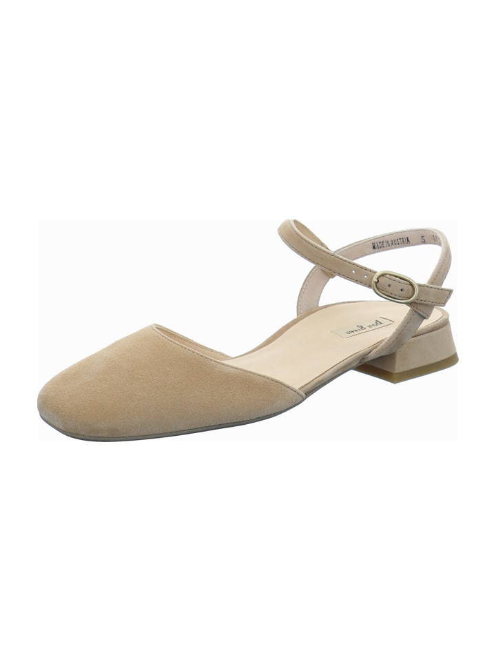 Slingpumps in Beige