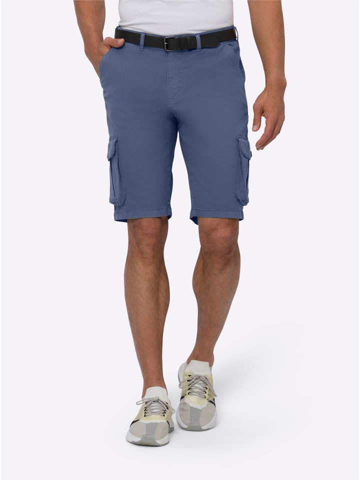 Bermudas in jeansblau
