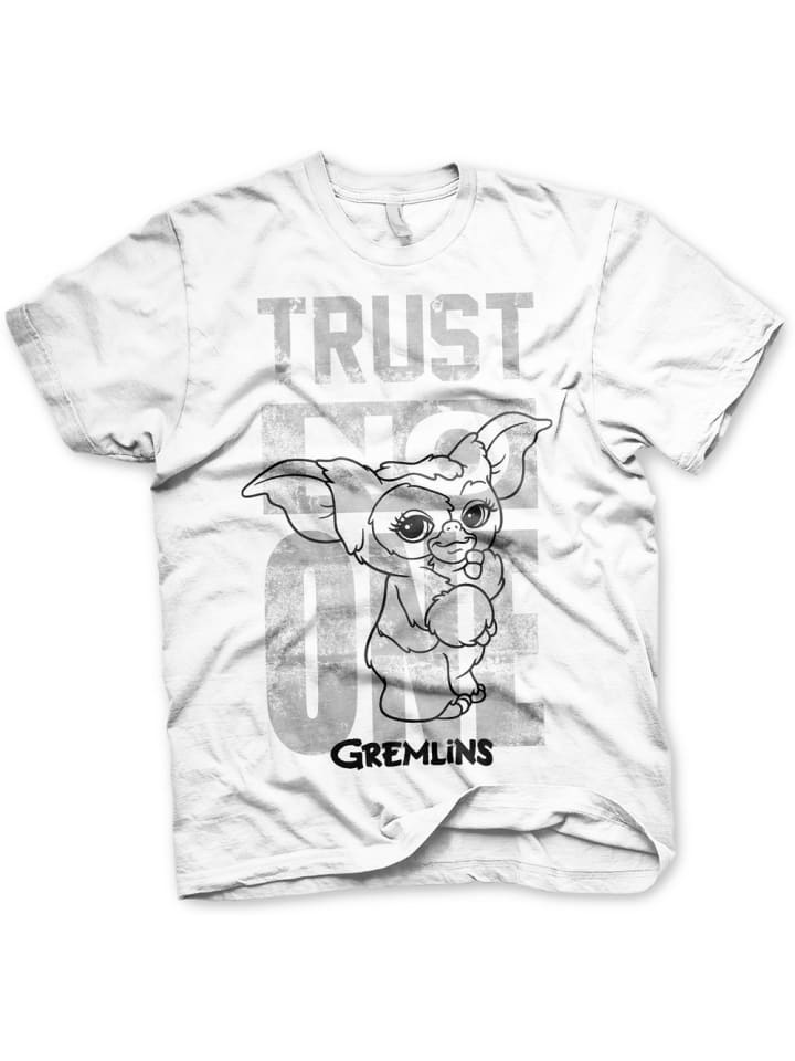 T-Shirt "Trust No One T-Shirt" in Weiß