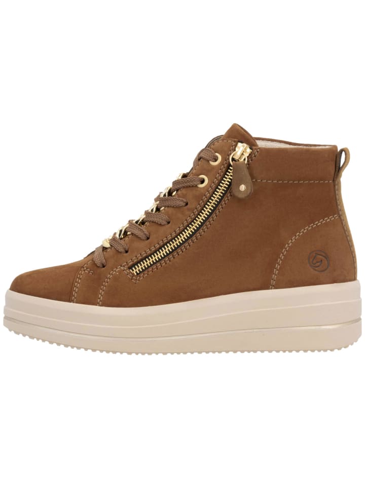 Sneaker mid D1C70 in braun