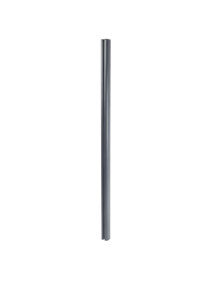 Alu-Pfosten Savoie für WPC-Zaun, 240cm, grau