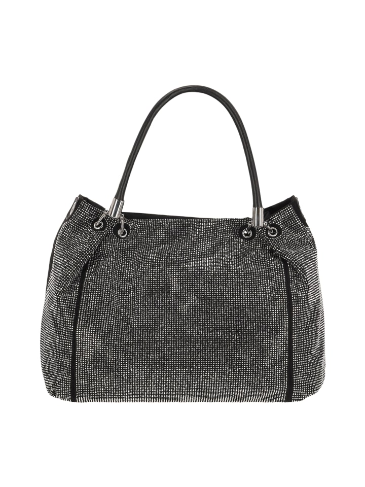 Women Satchel in Silver