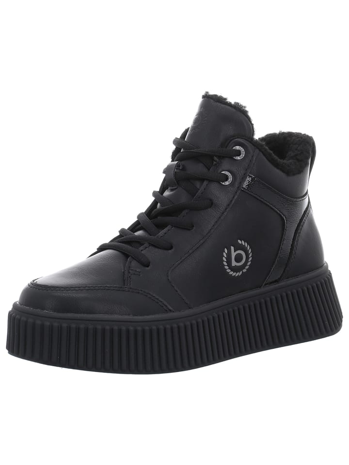 Stiefelette in schwarz