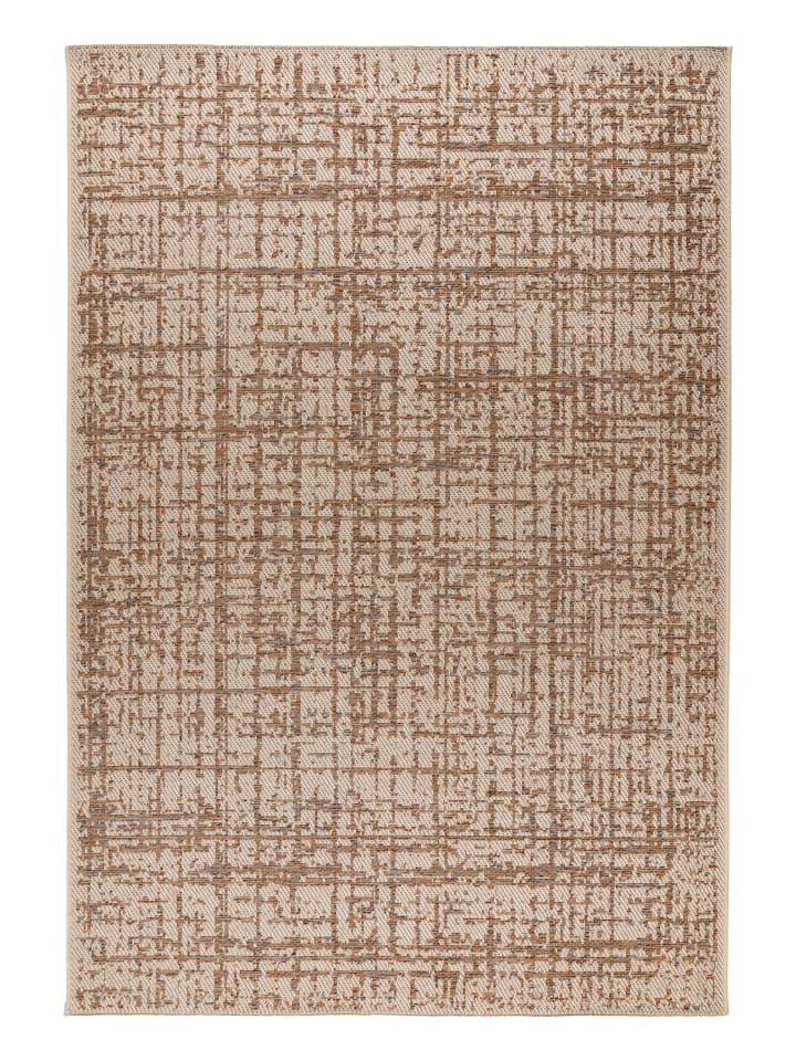 Wohnzimmer Teppich – Kurzflorteppich Tribal 325 in multi