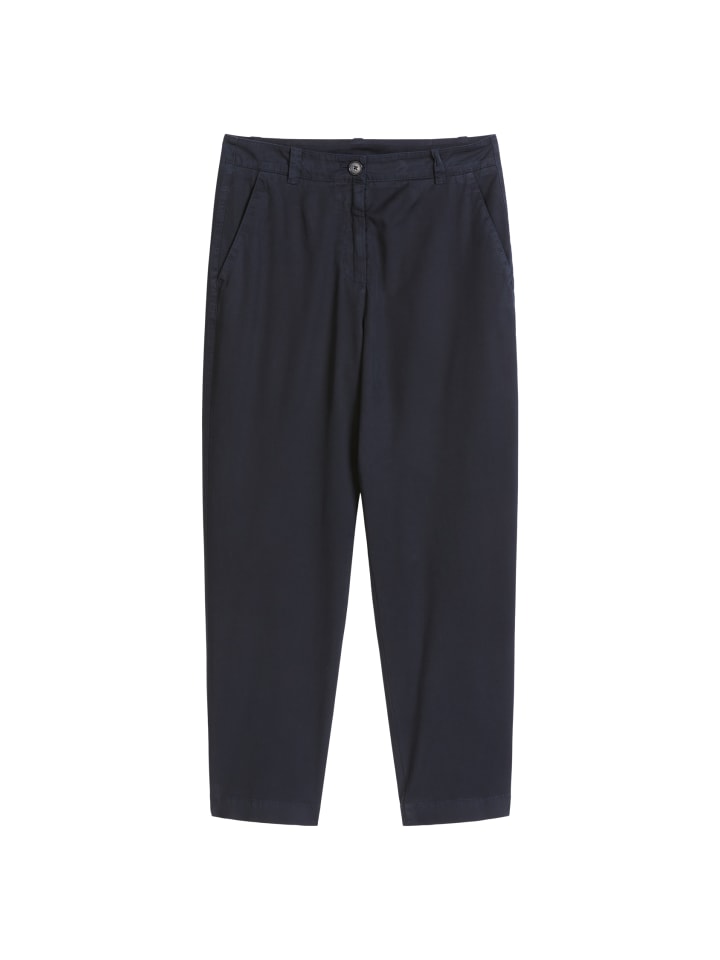 Chino Model Rimka tapered in Deep Night Blue