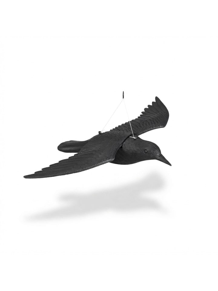 2 x Taubenschreck "Krähe" in Schwarz