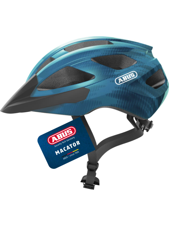 Fahrradhelm Macator in steel blue