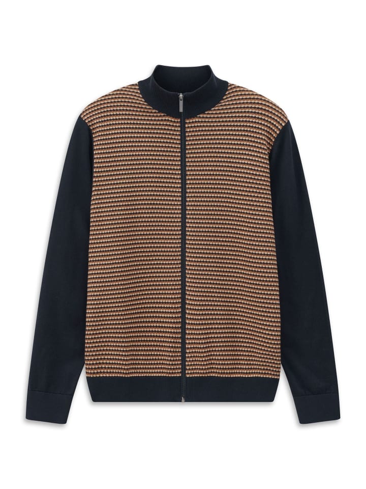 Strickjacke in 70-braun