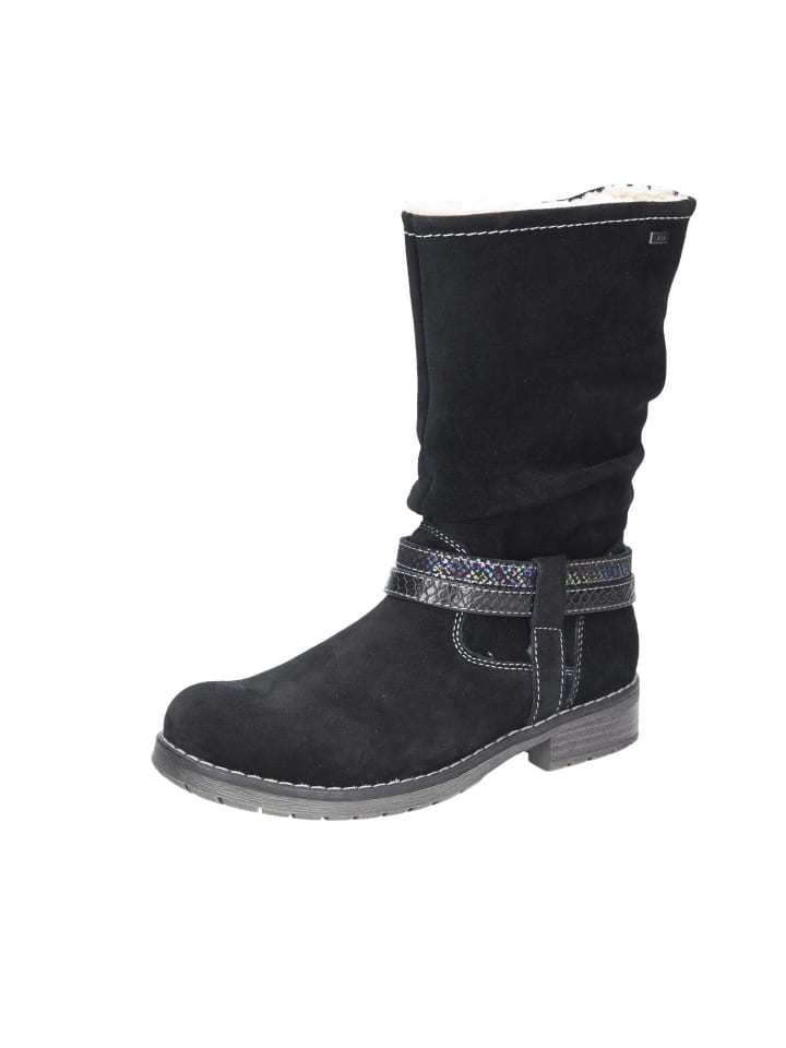 Schnürschuh in schwarz