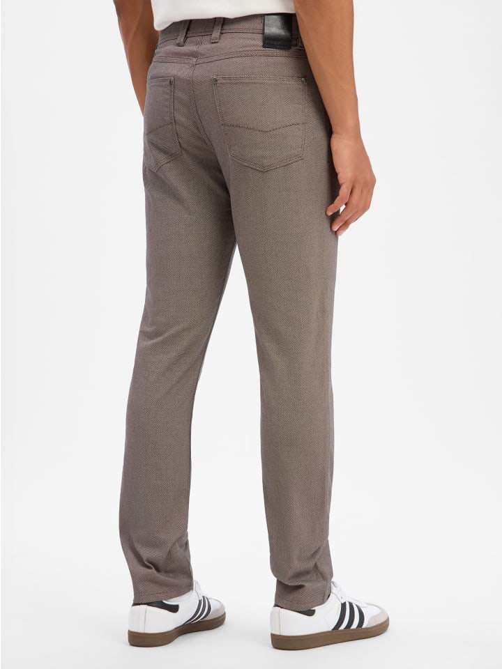 Five-Pocket-Hose in taupe