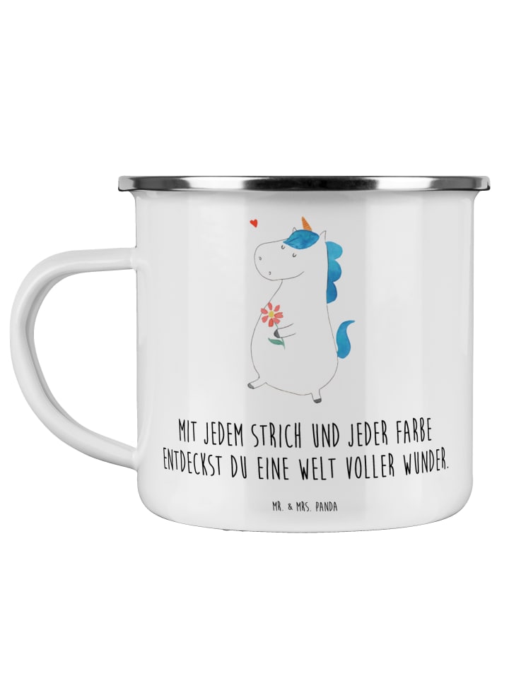 Becher Die Freude an der Kreativität entdecken ... in Weiß