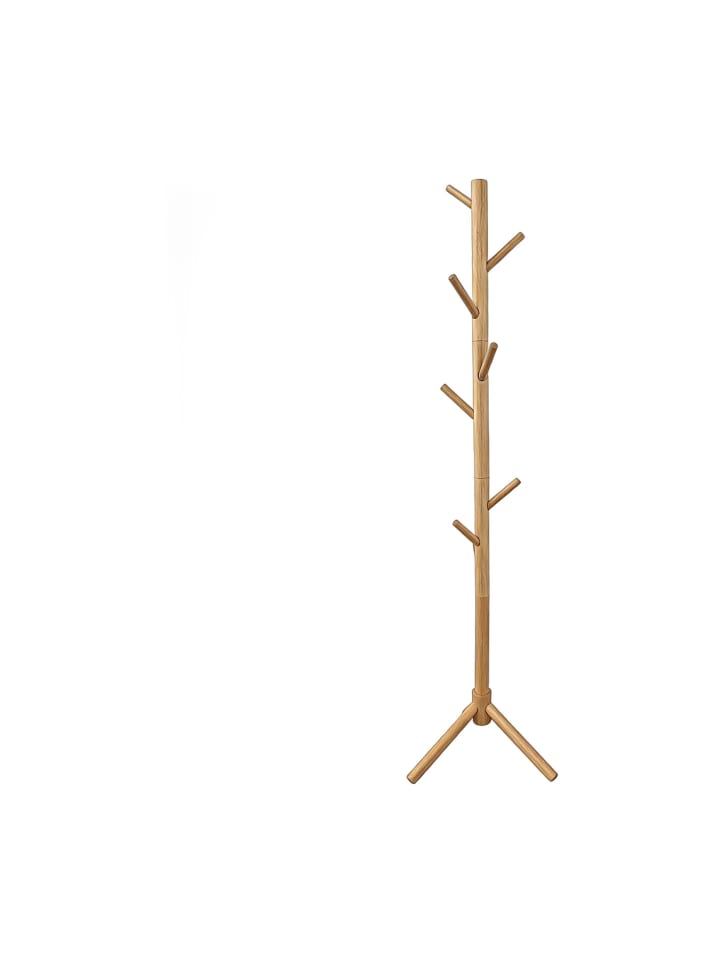 Garderobenständer in Natur - (B)50 x (H)175 x (T)50 cm