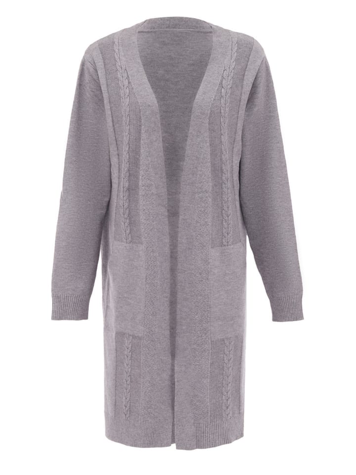 Women Cardigan in Grau