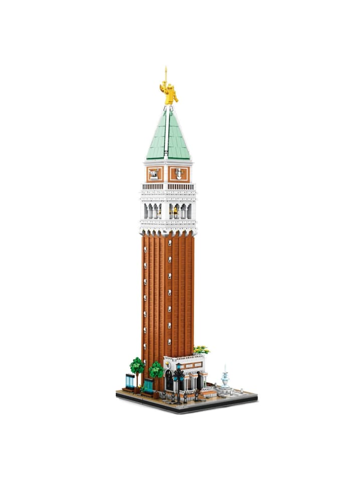 55013 Campanile Turm Klemmbaustein Set 3903 Teile