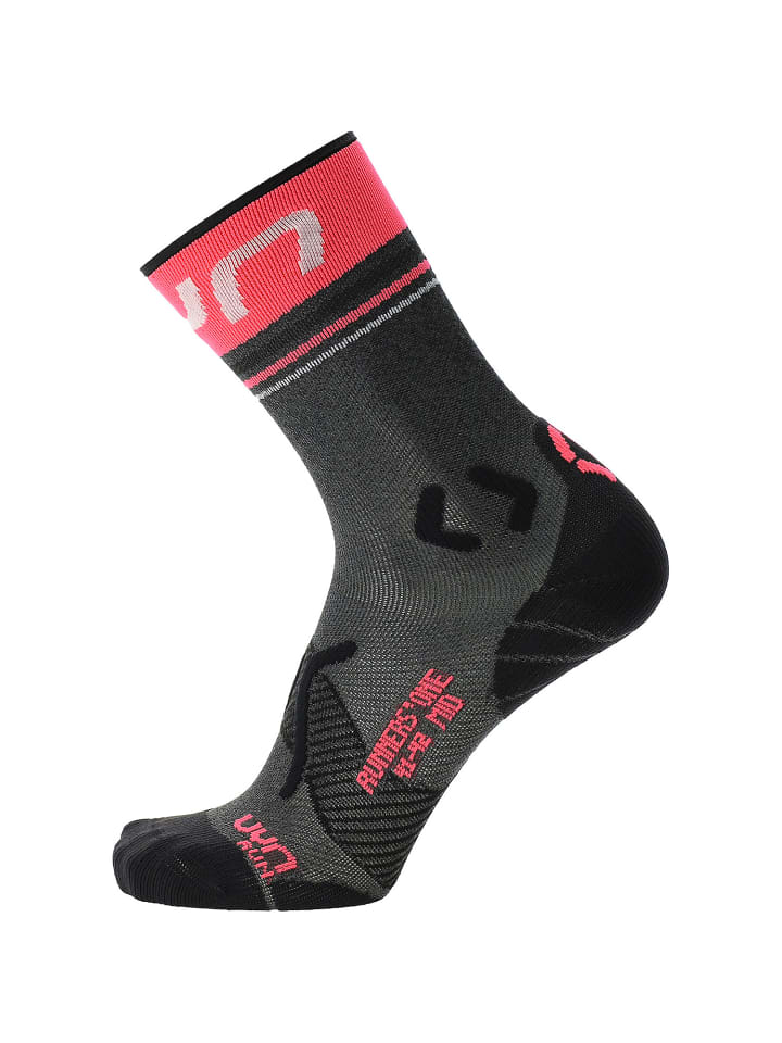 W RUNNERS ONEMID SOCKS in Grau