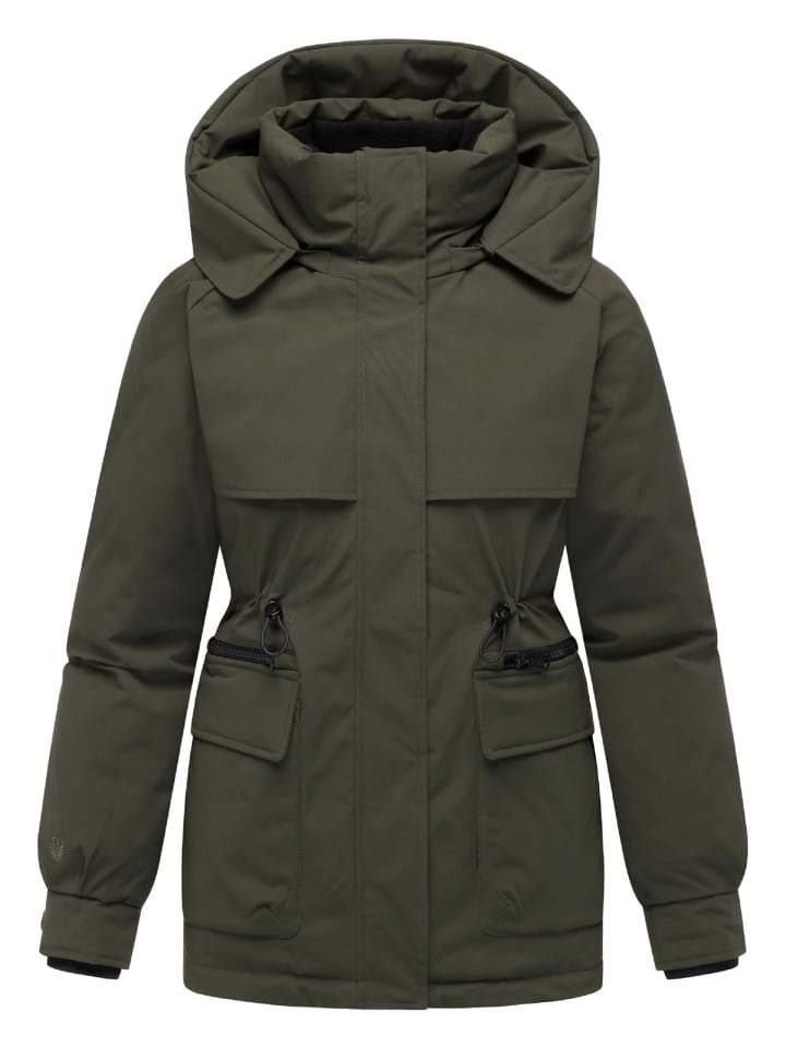 Kurzmantel Shigaraa XVI in Dark Olive