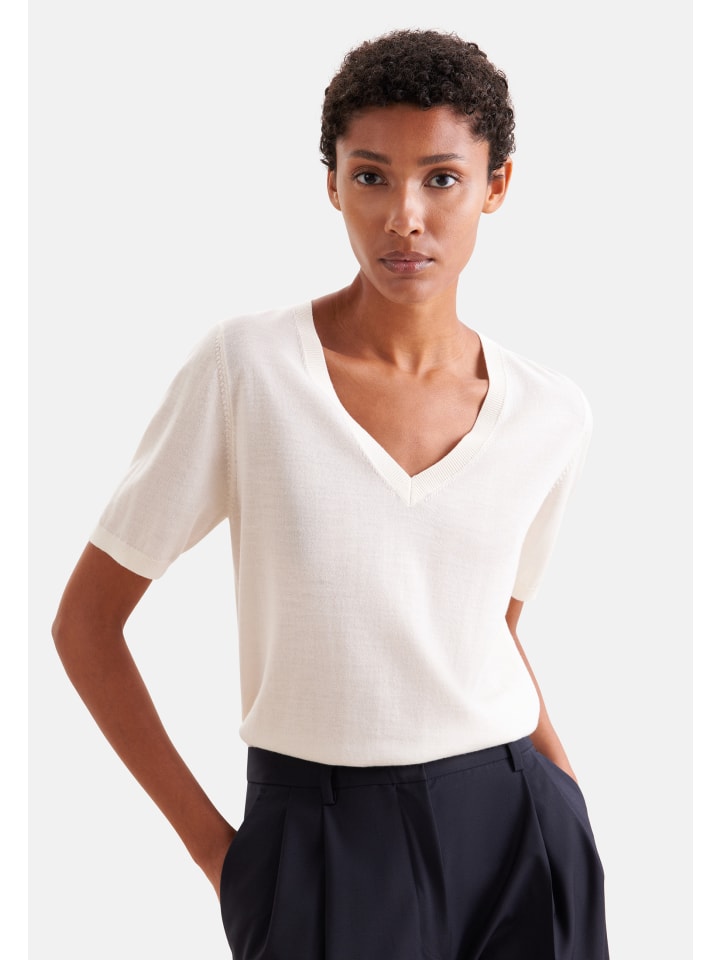 Sweater Regular in Weiß