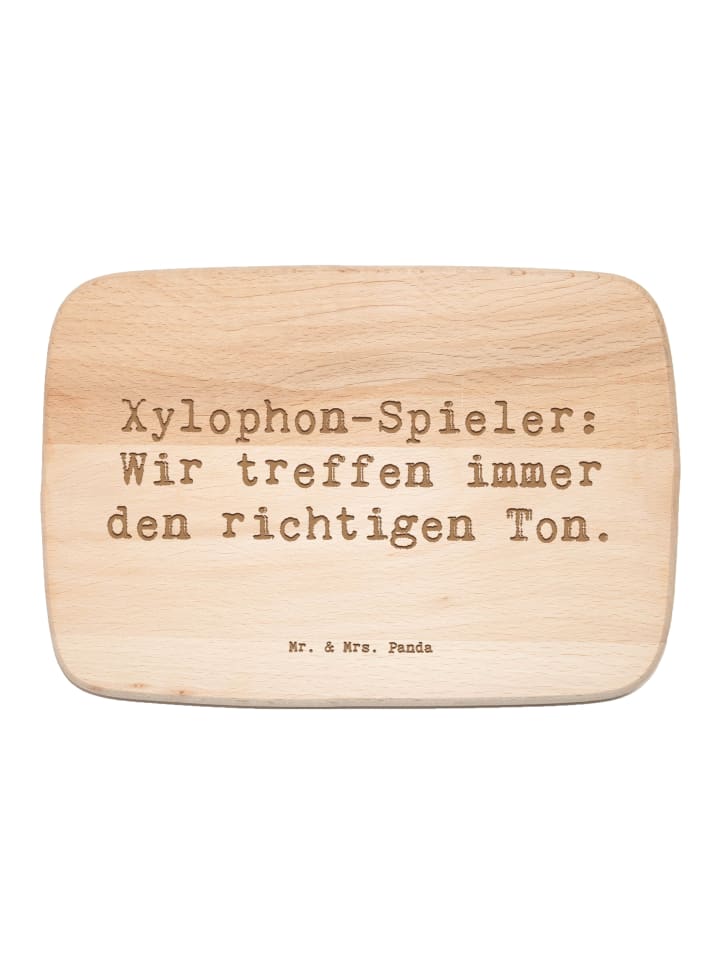 Holzbrettchen Spruch Xylophon Melodie mit Spruch in Transparent