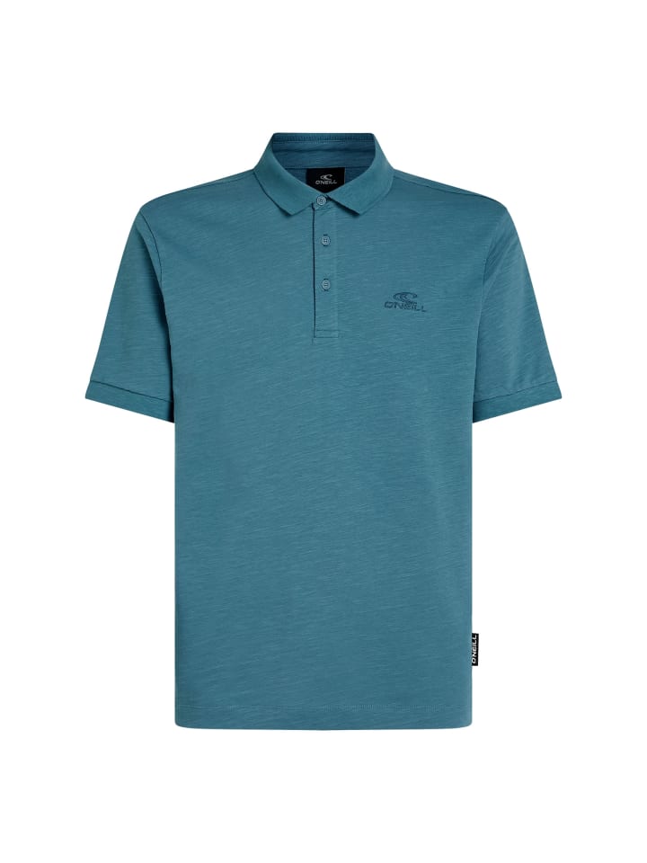 Small Logo Polo in Blau