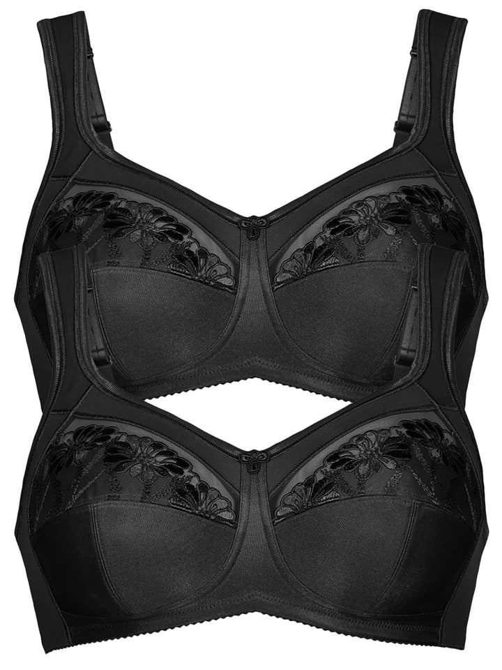 Entlastungs BH Safina in Schwarz schwarz