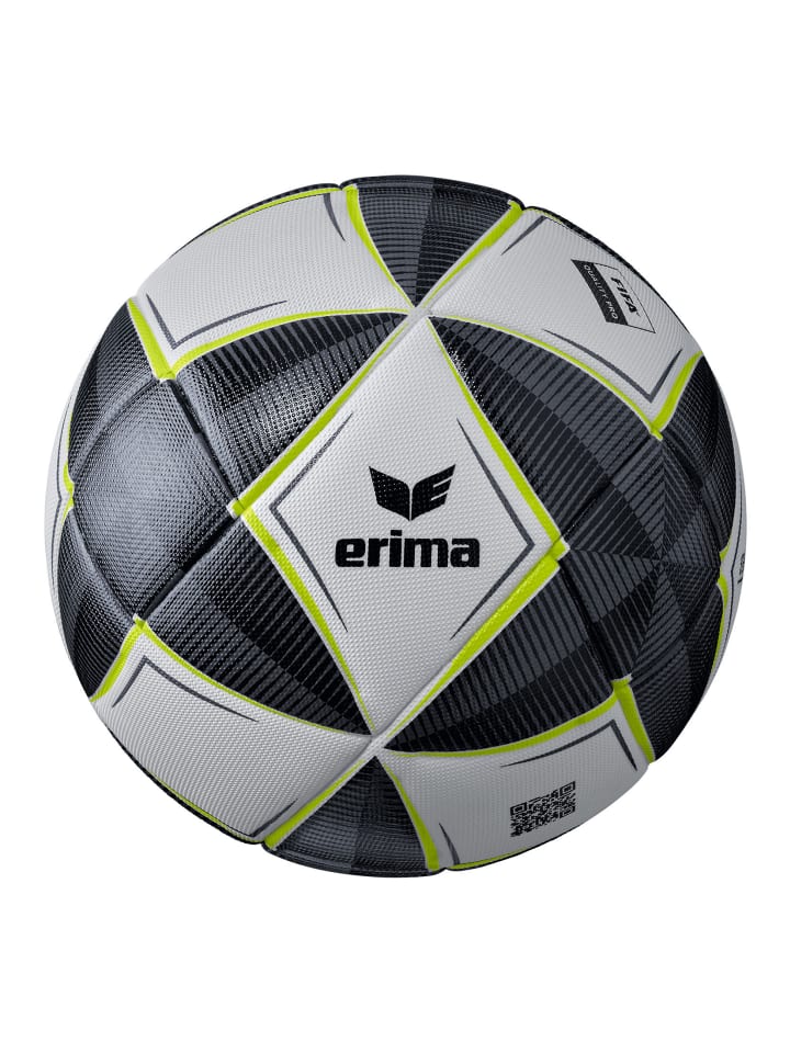 Erwachsene Senzor Star Match Kopernikus Fußball in schwarz/grau