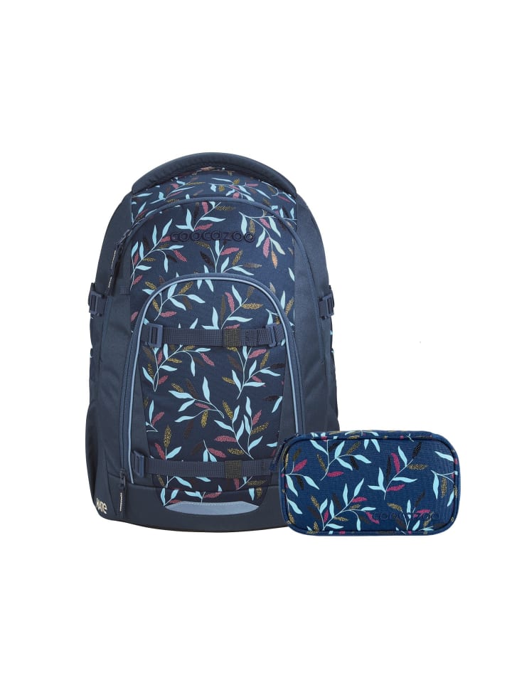 Schulrucksack-Set MATE "Boho Glam" 2-tlg. in Blau