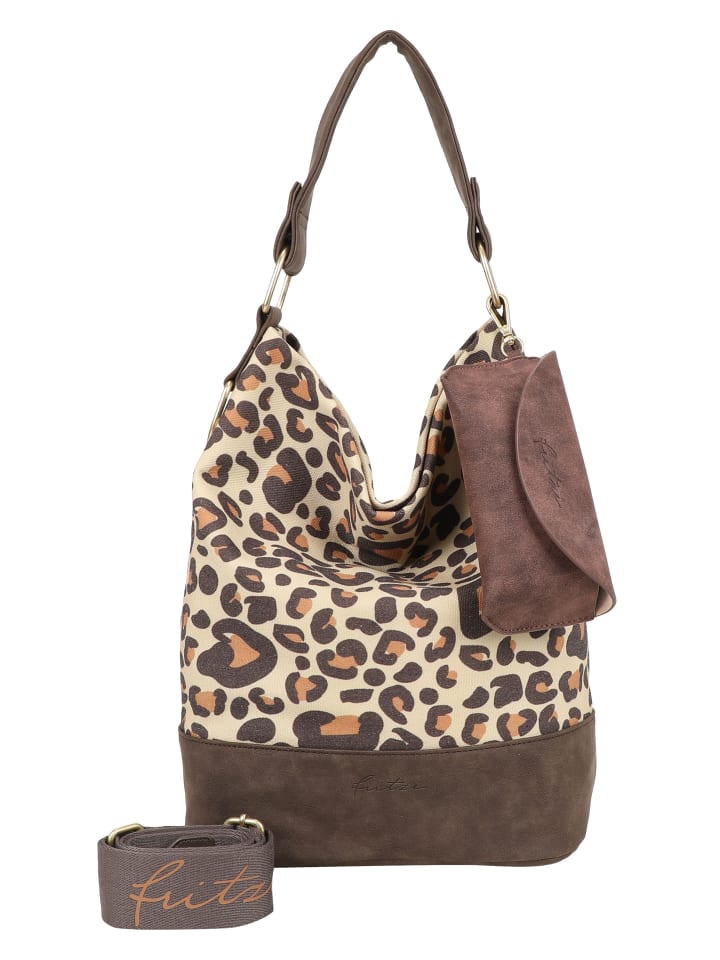 Tasche Izzy07 Limited Leo Camel in Beige-Braun