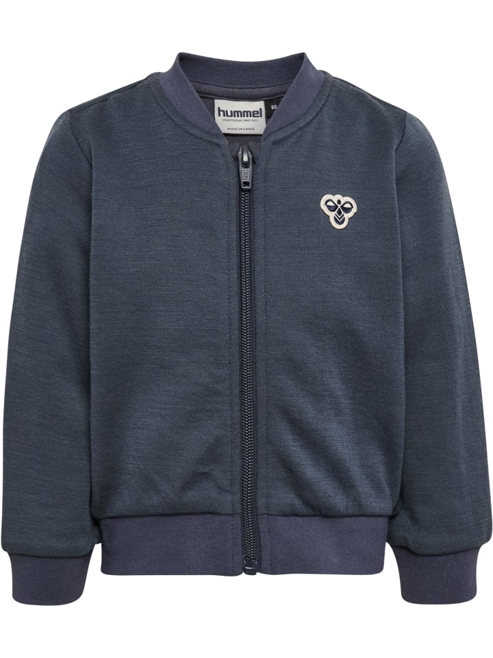 Reißverschluss Jacke Hmlmini Kinder in OMBRE BLUE