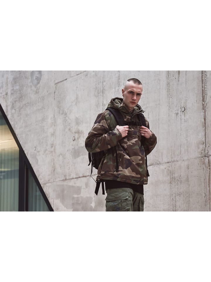 Jacke "Windbreaker" in Camouflage