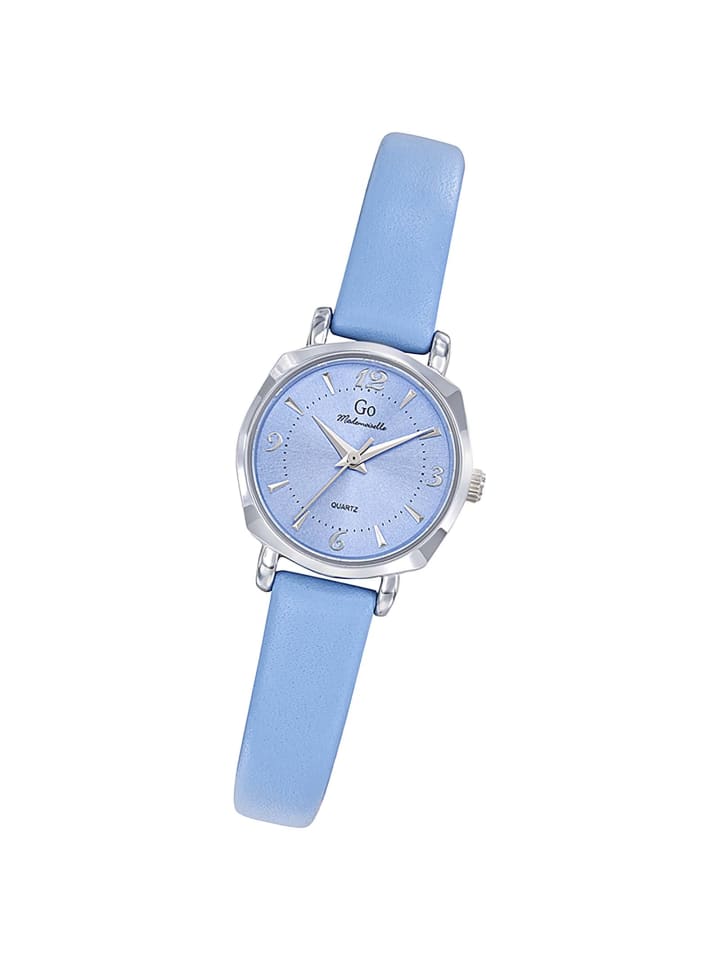 Analog-Armbanduhr Girl Only Mademoiselle blau klein (ca. 23mm)