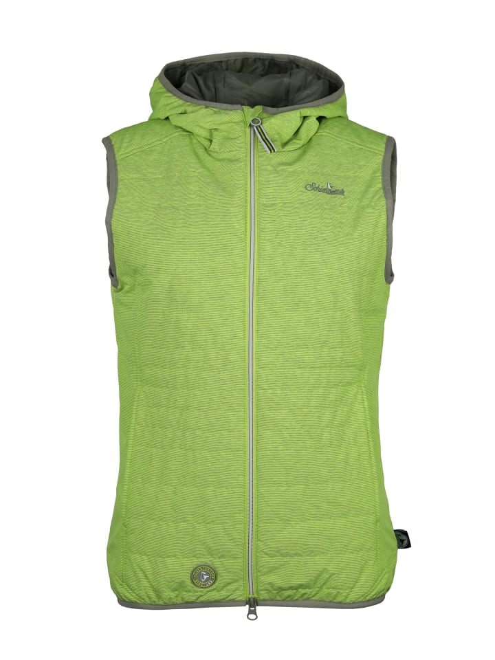 Weste "Leichtfuß Gabi" in lime