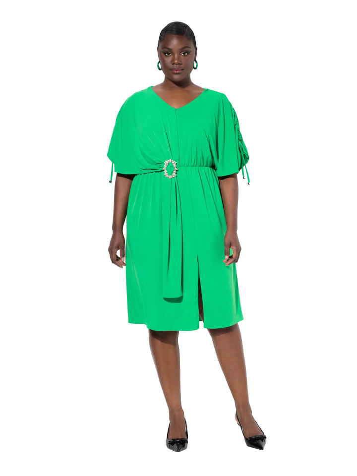 Midikleid in grasgrün