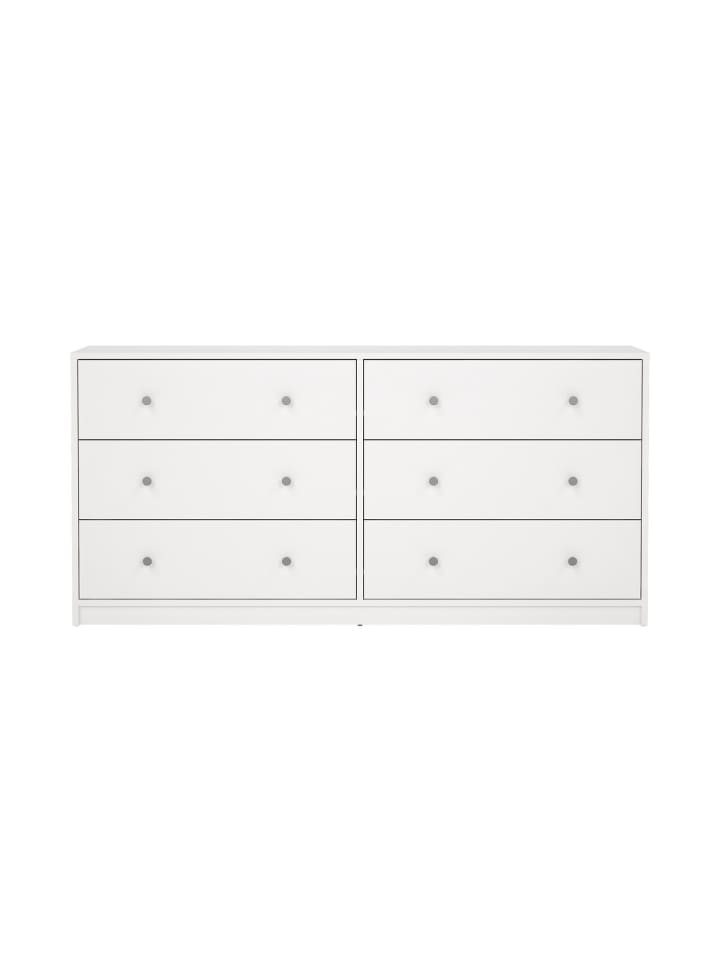 Kommode LISE in Weiß - (W)143,1 x (H)68,3 x (L)30,1 cm