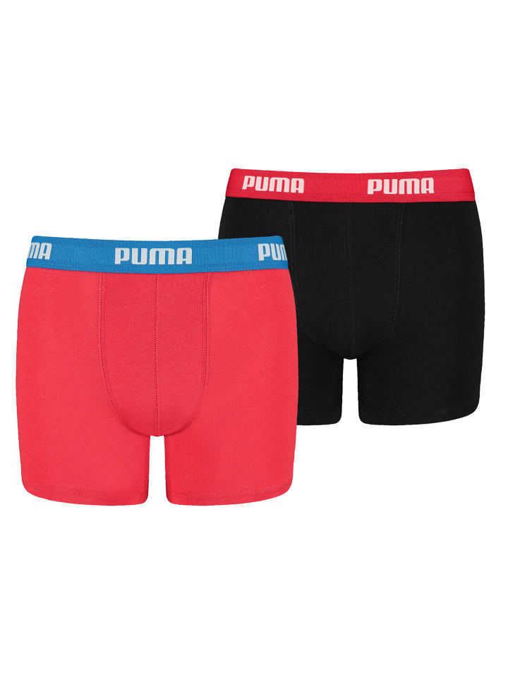 Boxershorts BASIC BOXER 2P in 786 - Red / Black