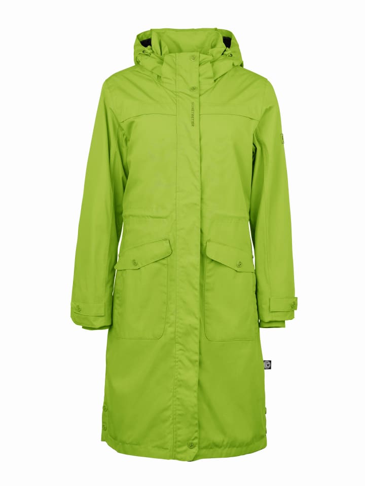 Wintermantel Raubein Lina in lime