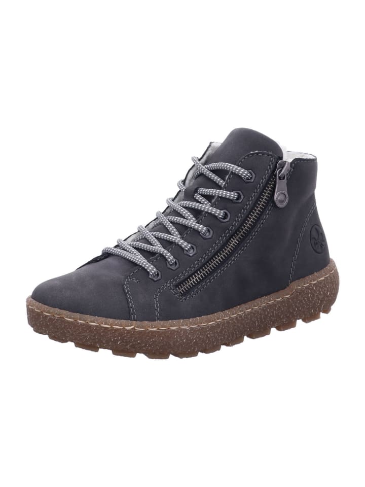 Sneaker High in grau