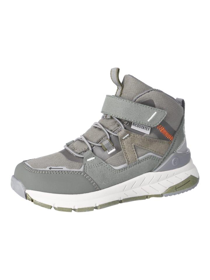 Kindergarten Kaltfutter Halbschuh/Sneaker in grün