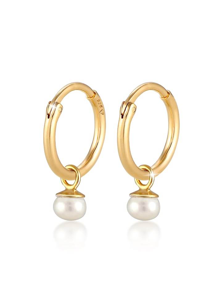 Ohrringe 925 Sterling Silber in Gold