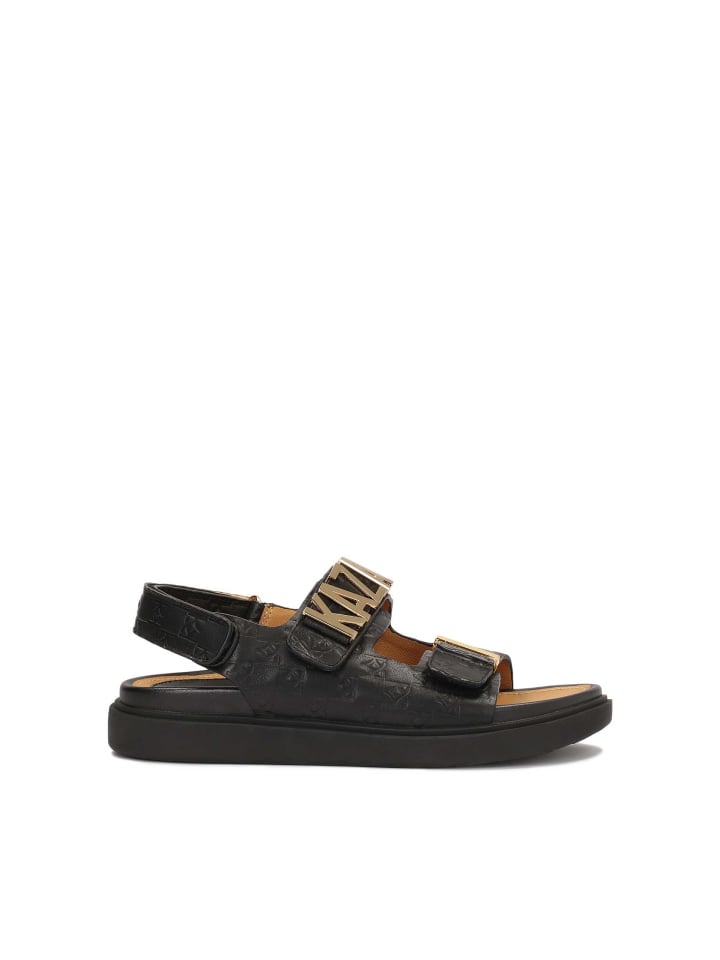 Sandaletten in Schwarz