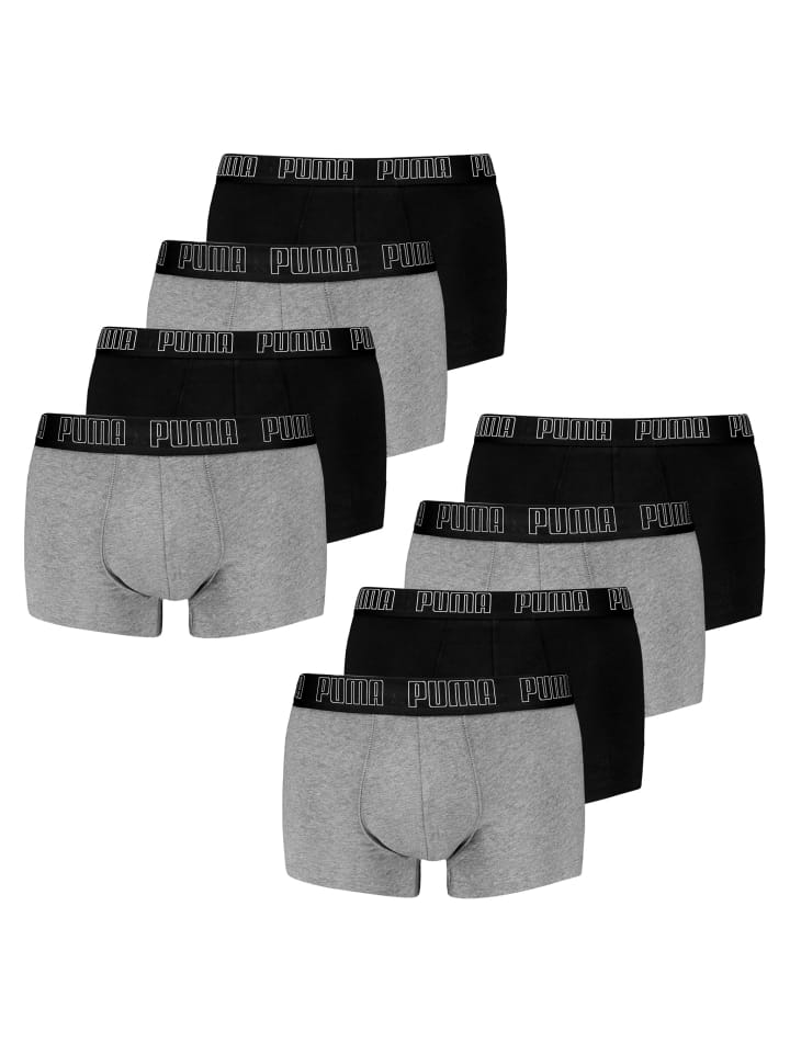 8er Pack Basic Trunks in Mehrfarbig