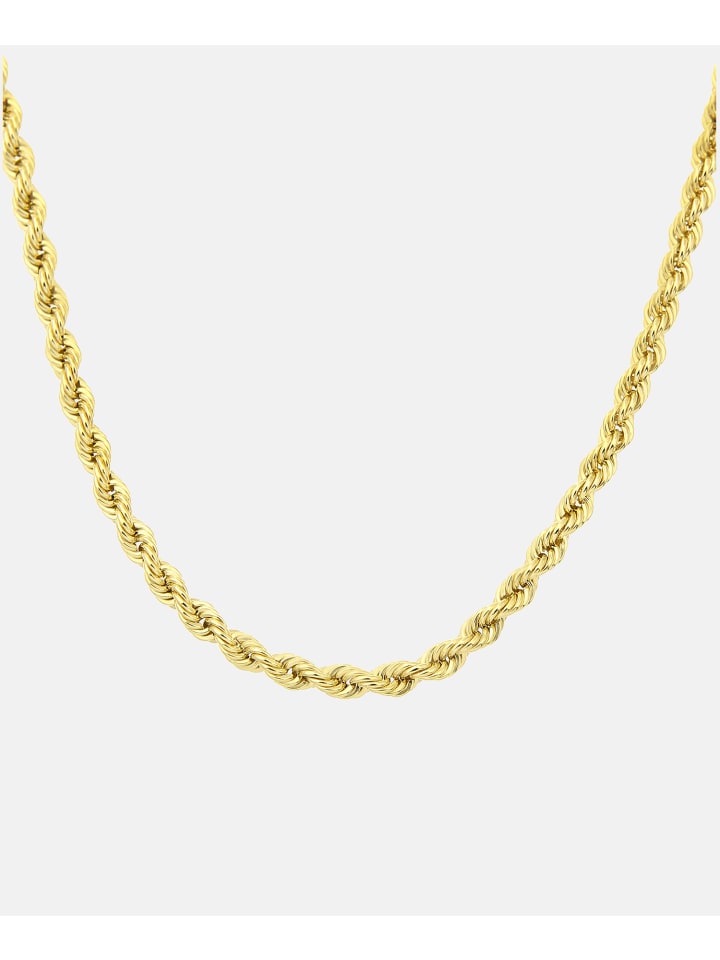 Halskette aus 375 Gelbgold